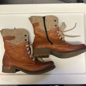 EUC Rieker boots, size 38 (7.5ish?)